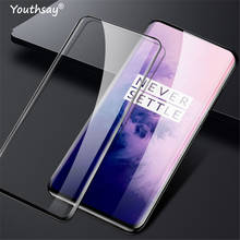 For Oneplus 8 Pro Glass Full Glue Curved Screen Protector Protective Film Oneplus 8 Pro 7 7T Pro Glass for Oneplus 8 Pro Film 2024 - buy cheap