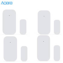 Aqara-Sensor de ventana de puerta Zigbee, conexión inalámbrica, Mini sensor inteligente de puerta, funciona con la aplicación Mihome para teléfono Android IOS 2024 - compra barato