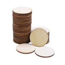 1cm-10cm Round Wooden Unfinished Wood Slices Circles DIY Crafts Centerpieces Wood DIY Home Ornaments Wedding Party Painting 2024 - buy cheap