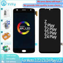 Original For Motorola Moto Z Z2 Z3 Z4 Play LCD Display Touch Screen Digitizer Replacement Prats For Motorola Moto One Zoom LCD 2024 - buy cheap