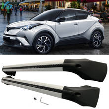 Barra portaequipajes de techo para Toyota CHR C-HR, modelo OEM, aleación de aluminio grueso, de calidad ISO9001, 2017-2020 2024 - compra barato