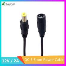 12V DC Power Extension Cable 5.5x2.1 Female To Male Plug Power Pord 1.2/1.8/3/5m 24AWG Copper Line 1A~2A 2024 - buy cheap