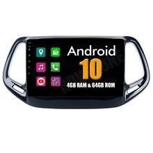 RoverOne-sistema Multimedia con Android 10 para coche, Radio con GPS, reproductor de Medios de navegación, para Jeep Compass 2017, Octa Core 2024 - compra barato