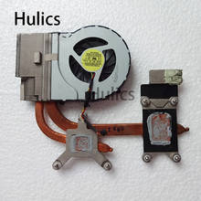 Hulics-disipador de calor de refrigeración para HP pavilion DV6-3000, Original, con ventilador 610777, 610778, 001, 637610, DV6, DV7 2024 - compra barato