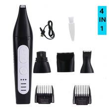 Low Noise Dog Grooming Clippers Cordless Cat Puppy ClipperElectric Pet Trimmer for Trimming The Hair Around Paws 2/3/4 IN 1 2024 - buy cheap