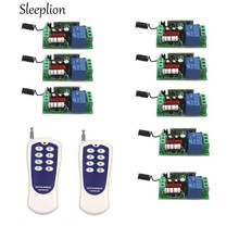 Sleeplion 220V 1CH 1CH 10A Wireless Remote Control Switch Relay 8 Receiver ,315/433.92 MHZ 2024 - buy cheap