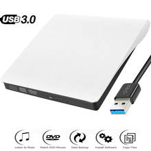 White External USB 3.0 High Speed Slim DVD Burner Optical Drive For Any laptop desktop 2024 - buy cheap