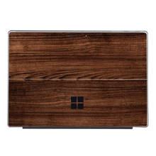 Adesivos de vinil para microsoft surface pro x 3 4 5 6 7 8 capa traseira do portátil skins para superfície go 1 2 3 grão de madeira padrão decalque 2024 - compre barato