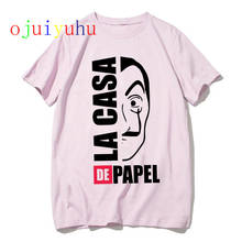 Money Heist Cool Tshirt Men La Casa De Papel Harajuku T-shirt House of Paper Graphic Tshirt Bella Ciao Hip Hop Top Tees Male 2024 - buy cheap