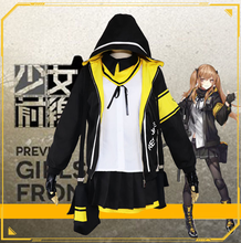 Girls Frontline cos anime man woman cosplay  High-quality fashion costume full set Top + skirt + coat + scarf + socks + bag +tie 2024 - buy cheap