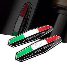 Pegatina de la bandera de Italia, calcomanía de edición limitada para Aprilia Ducati Monster 696, 796, 795, 821, Panigale, 1199, 1299 2024 - compra barato