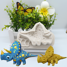Cute Grass Dinosaur Silicone Mold Resin Kitchen Baking Tools DIY Cake Chocolate Candy Fondant Moulds Pastry Dessert Decoration 2024 - buy cheap