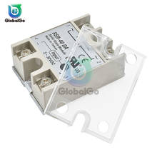 2pcs（1pc SSR-40DA Relay+ 1pc Transparent Plastic Cover）DC Control Single Phase Solid State Relay 2024 - buy cheap