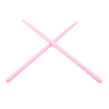 Bastões de tambor 5a de nylon clássico, 1 par rosa para bateria, instrumento de percussão 2024 - compre barato