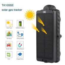 Tk10sse-rastreador gps magnético com bateria grande de 10000mah, painel solar embutido, carregamento para contêiner, gestão de flota de trator 2024 - compre barato