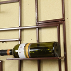 Suporte de 9 garrafas de vinho para parede, suporte preto/bronze selecionado 24*44 polegadas para decoração de casa bar, prateleira de garrafas de cerveja - foto 2026 Suporte de 9 garrafas de vinho para parede, suporte preto/bronze selecionado 24*44 polegadas para decoração de casa bar, prateleira de garrafas de cerveja - foto 2026