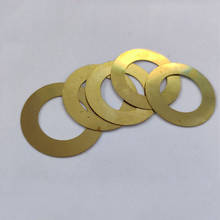 50pcs M2 brass washer gasket flat pad mat washers gaskets H62 pads mats 4mm-15mm outside diameter 1mm thick 2024 - buy cheap