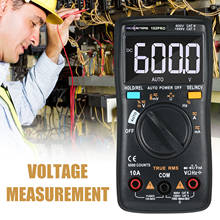 RICHMETERS RM102Pro Auto Multimeter 6000 counts Back light AC/DC Ammeter Voltmeter Diode Resistance CapacitanceTemperature 2024 - buy cheap