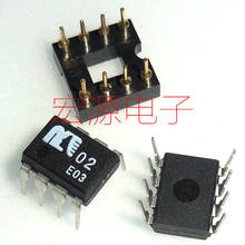 2pcs/lot MUSES 02 MUSES02 DIP8 IC OPAMP AUDIO 11MHZ DIP-8 dual op amp amplifier Chips for audiophiles(send 2pcs IC base) 2024 - buy cheap