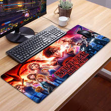Boy Gift Pad Stranger Things TV Mousepad Gamer Gaming Mouse Pad Computer Accessories Keyboard Laptop Padmouse Desk Mat Mouse Pad 2024 - buy cheap