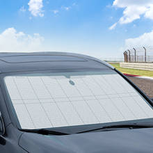 Quebra-sol para janela automotiva, para-sol, janela frontal, uv, bloco de escuros, proteção contra o sol 2024 - compre barato