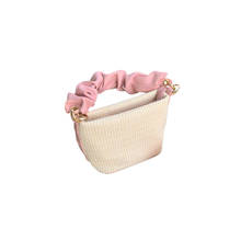 Сумка для женщин 2019 новые модные соломенные сумки тканые маленькая сумка-Ведерко для дам сумки через плечо пляжная сумка для отдыха оптовая продажа 2024 - купить недорого