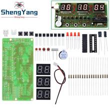 C51 Digital Electronic Clock Suite DIY Kits Six 6 Bits Electronic Parts and Components Electronic Production 2024 - buy cheap