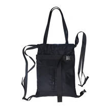Модная сумка на шнурке, спортивный водонепроницаемый рюкзак с карманом и логотипом на заказ для мужчин и женщин, сумка на плечо c234 2024 - купить недорого