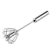 Egg beater Stainless steel hand pressure rotation semi-automatic egg beater kitchen manual egg beater home mixer  mini whisk 2024 - buy cheap