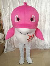 Trajes da mascote do golfinho 2018 novo bonito golfinho cosplay tema mascote carnaval traje fantasia festa de natal terno 2024 - compre barato