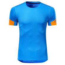 Running T Shirt for Men Quick Drying T-Shirts Running Slim Fit Tops Tees Sports Walking Fitness Exercise Fishing Short Sleeve 2024 - buy cheap