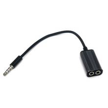 3.5mm Male AUX Headphone Splitters Dual 3.5mm Female Headphone Audio Adapter Car Cable 2024 - buy cheap