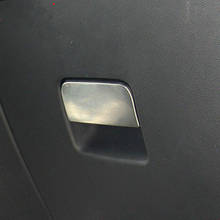 Caja de almacenamiento para coche Mitsubishi Outlander ASX 2013 2014, pegatinas especiales fijadas, embellecedor modificado de acero inoxidable, unids/set 1/juego 2024 - compra barato