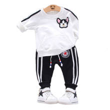 New Children Spring Autumn Clothing Suit Baby Boys Girls Cartoon T Shirt Pants 2 Pcs/sets Toddler Clothes Kids Casual Tracksuits 2024 - buy cheap