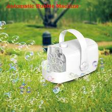 Automatic Bubble Machine, Portable Bubble Maker Handheld Bubble Machine Wedding Bubble Maker Summer Outdoor Toy for Kids 2024 - buy cheap