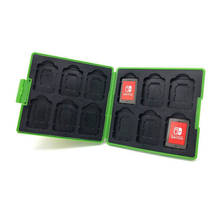 Funda de tarjeta de bosque de animales para Nintendo Switch, almacenamiento portátil 12 en 1, carcasa dura para NS, accesorios para cartas de juego, 50 Uds. 2024 - compra barato