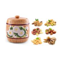 Ceramic Flower Pattern Storage Jar Kitchen Canisters with Lid Tea Coffee Cookies Tank Sugar Container 2024 - buy cheap