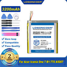 Аккумулятор LOSONCOER KT.0010H.003, 3200 для планшета Acer Iconia One 7 PR-329083 A5007, B1-770 мА · ч 2024 - купить недорого