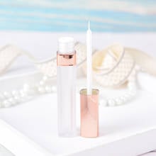 Rose gold empty eyelashes tube eyelashes brush tube mascara tube eyeliner vials bottle Refillable Bottles 2024 - buy cheap