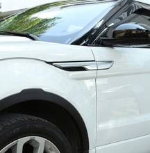 АБС-пластик хром для Land Rover Range Rover Sport 2012 + кузова автомобиля и вырезами по бокам в защитное устройство выходного отверстия панель накладка Тюнинг автомобилей 2024 - купить недорого