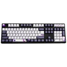 113 Keys PBT Sublimation Keycaps Purple Datang Keycap Profile Mechanical Keyboard Keycap Chinese Style for 60 61 87 104 2024 - buy cheap