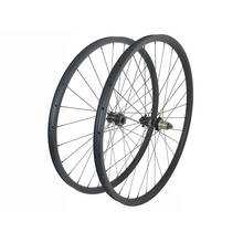 29er 1380g MTB Asymmetry clincher tubeless disc carbon wheels 28x28mm Lefty 1.0 Novatec D412SB XD XX1 24H 29in mountain wheels 2024 - buy cheap