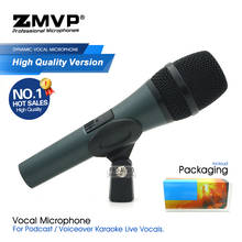 Micrófono profesional de voz en vivo de alta calidad con cable E845S, micrófono dinámico de mano supercardioide PARA Karaoke con interruptor de encendido/apagado 2024 - compra barato