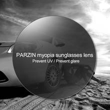 PARZIN высокое качество поляризованные линзы для близорукости от 1,5 до 1,61 линзы по рецепту солнцезащитные очки 2024 - купить недорого