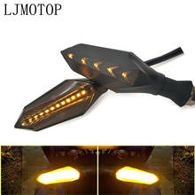 Intermitentes LED para motocicleta, luces traseras, indicadores para Suzuki DR 200, 250, DR350, 350, DRZ 400, 650, DR650 2024 - compra barato