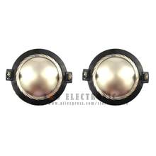 2 pçs diafragma aftermarket para rcf nd 650 8ohm 63.7mm nd650 titânio dome ccar fio liso 2024 - compre barato