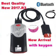 2021 with bluetooth 2017 R3 free keygen cd NEW VCI VD ds150e cdp  for delphis cars and trucks as multidiag pro+ tool 2024 - buy cheap