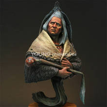 Blackfoot Indians Resin Bust Kit 1/10 Scale Assembly Model Figure Resin Kit Bust Colorless Self-Assembled Toy 2024 - buy cheap