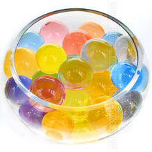 WITUSE-100 unids/lote de bolas de agua para niños, Gel de hidrogel de barro de suelo de cristal grande, juguete para niños, bolas de agua que crezcan, decoración del hogar y boda 2024 - compra barato