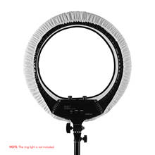 Difusor de luz de anel de 14 polegadas/18 polegadas, pano para transmissão ao vivo, maquiagem, produto, acessórios de fotografia, gravação de vídeo, estúdio de fotografia 2024 - compre barato